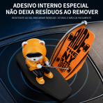 Decoração Automotiva Ursinho Surfista para Painel de Carro e Caminhão Premium - Image 4