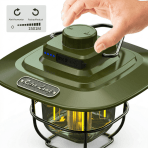 Lanterna LED Camping TCL Recarregável USB 60H Retro IPX4 Portátil com Gancho e Luz Ambiente - Image 5