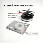 Aromatizante Automotivo Solar Helicóptero Hélice Giratória Perfume para Carro Difusor Decorativo - Image 6