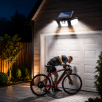 Luminária Solar LED Ultra Potente 3 Heads com Sensor de Movimento 3 Modos Prova D’Água - Image 8