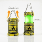 Lanterna Decorativa Reator Nuclear LED Difusor Luz Ambiente Decoração Moderna - Image 6