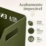 Para-brisa Dobrável para Fogareiro Camping Alumínio Portátil Anti Vento Compacto - Image 4