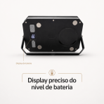 Lanterna LED para Camping Magnética Recarregável com Carga Sem Fio Indução - Image 5