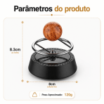 Aromatizador Automotivo Planeta Giratório 360° Difusor Veicular Cheiro Duradouro Antiestresse Decoração Carro Luxo - Image 5
