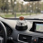 Aromatizador Automotivo Planeta Giratório 360° Difusor Veicular Cheiro Duradouro Antiestresse Decoração Carro Luxo - Image 6
