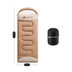 Saco de Dormir Solteiro para Camping Viagem Confortavel Termico Leve Ar Livre 1,7KG 0-5 C Cobertor 1 pessoa