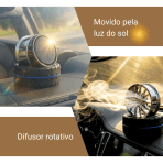 Aromatizante Automotivo Solar Roda Perfume para Carro Caminhão Difusor Decorativo - Image 5