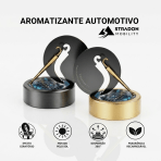 Aromatizador Automotivo Solar Giratório Luxo Masculino Difusor Perfume Carro Decoração Painel - Image 3