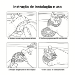 Aromatizador Automotivo Canhão Giratório para Painel de Carro com Movimento Decoração Premium - Image 4
