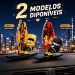 Decoração Automotiva Ursinho Surfista para Painel de Carro e Caminhão Premium - Image 6
