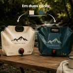 Bolsa de Água Dobrável Portátil Camping Carro Emergência Viagem Outdoor - Image 2