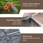Barraca de Trilha Stradon 2 Pessoas Alumínio 7001 Ultraleve Antivento 2,4kg Montanhismo - Image 4