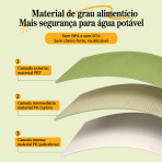 Bolsa de Água Dobrável Portátil Camping Carro Emergência Viagem Outdoor - Image 4