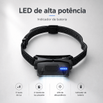 Lanterna Frontal LED Recarregável USB-C 8 LEDs Sensor de Movimento Camping Trilha - Image 4